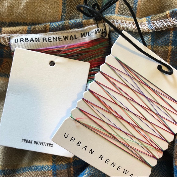 🍂NEW Urban Outfitters, Urban Renewal, Shirt Dress - Picture 8 of 8